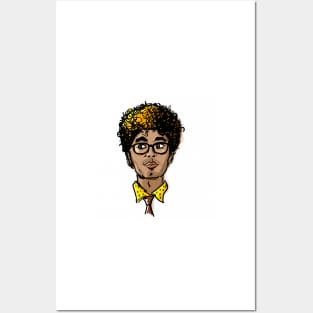 Richard Ayoade Posters and Art